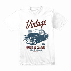 Timeless Torque – 1960 Vintage Classic Tee
