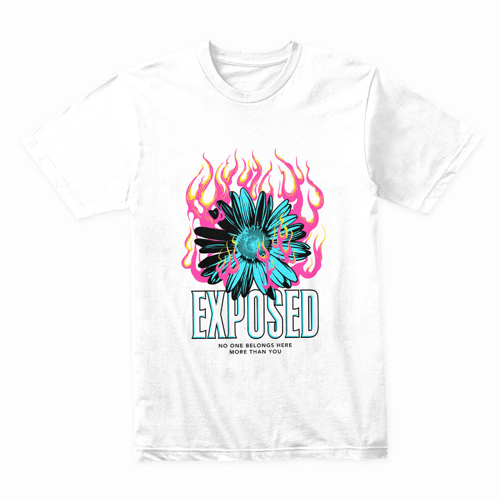 Exposed Inferno Bloom Tee