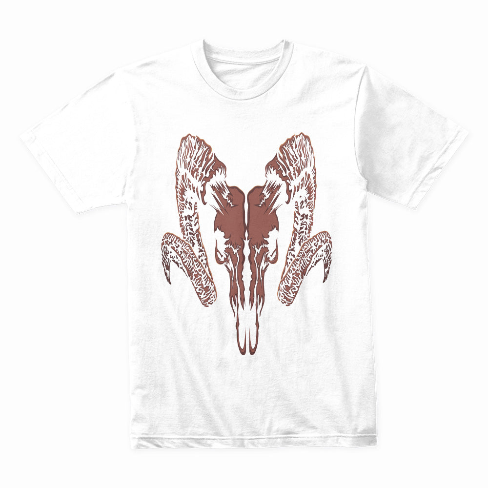 Infernal Horns: Crimson Skull Sigil Tee