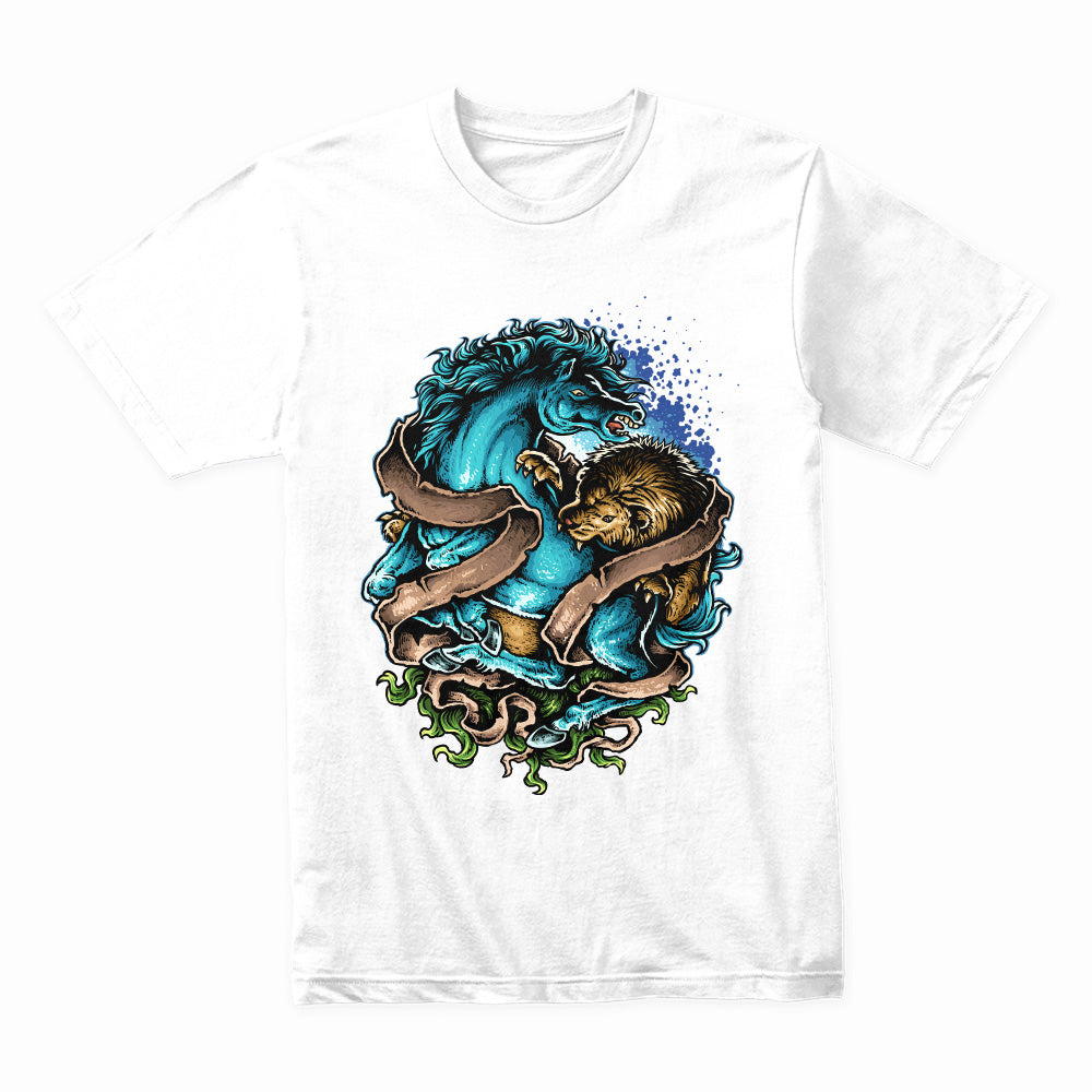 Clash of Kings: Horse vs. Lion Tee