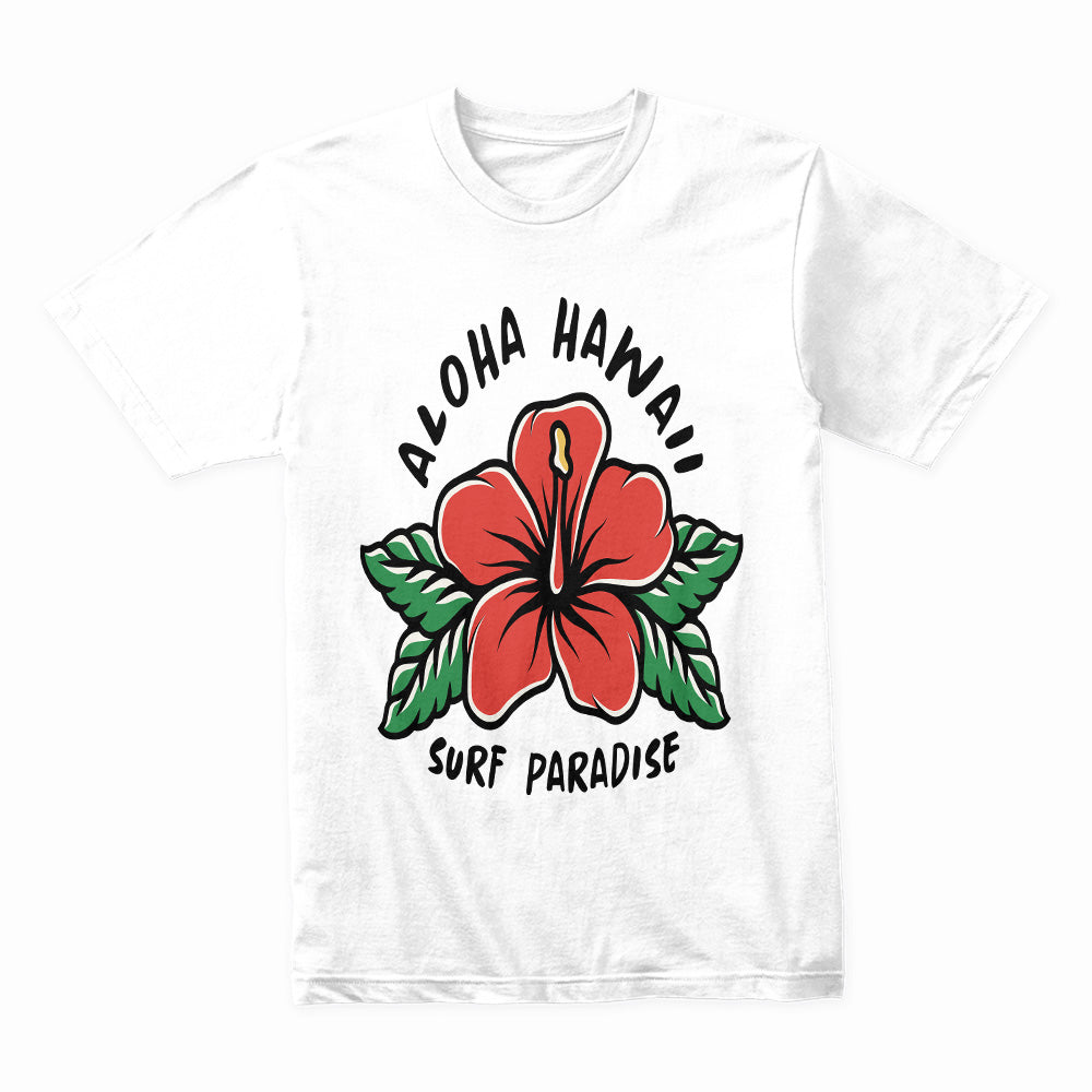 Aloha Blossom Surf Tee