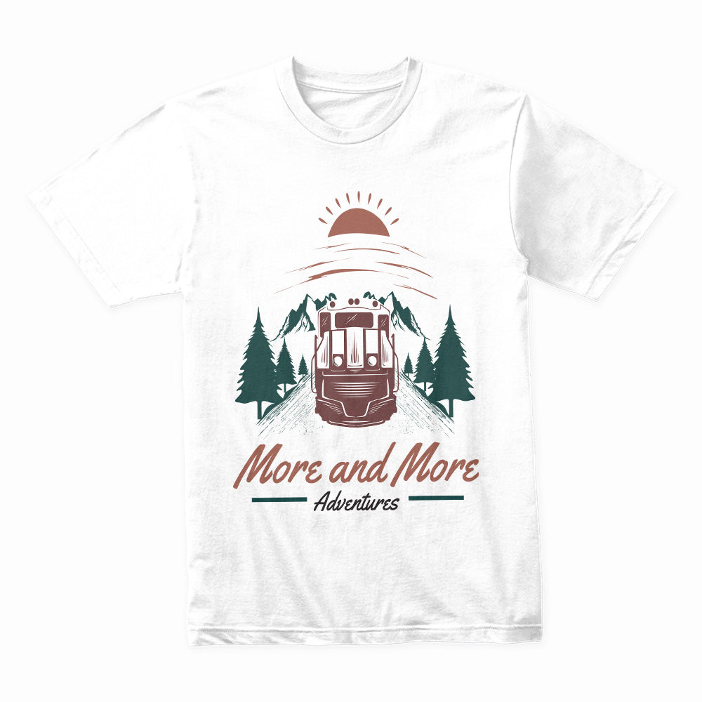 Rails & Horizons – More Adventure Tee