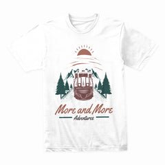 Rails & Horizons – More Adventure Tee