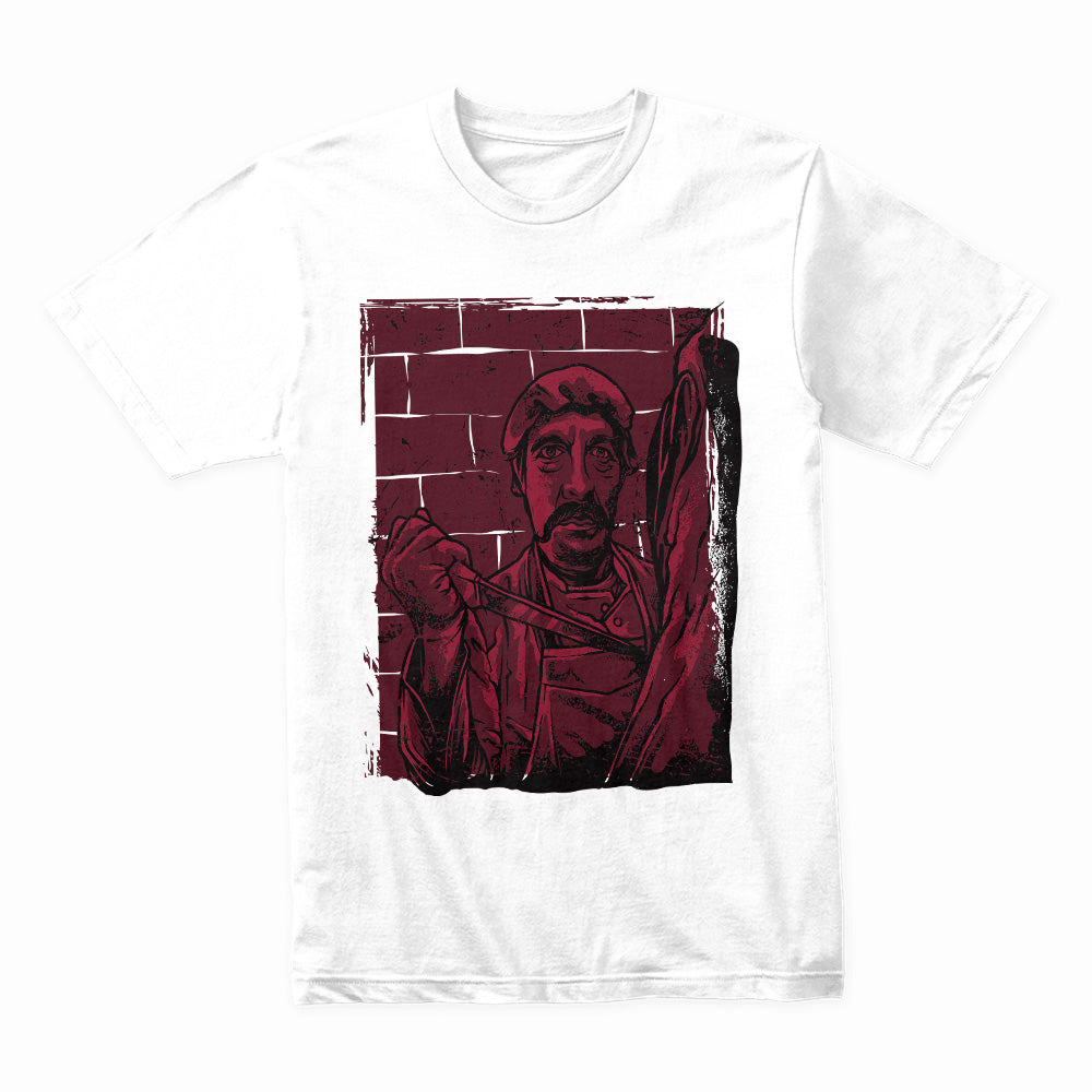 The Butcher's Gaze – Crimson Kitchen Tee