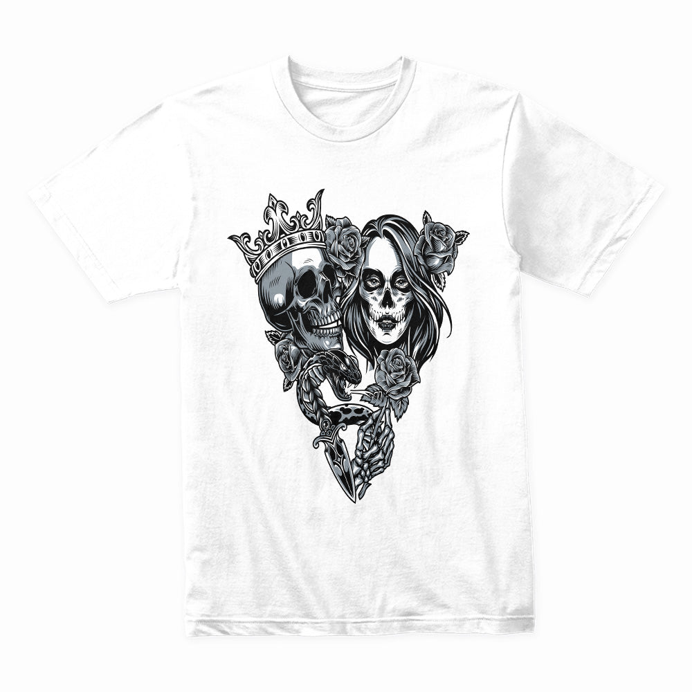 Eternal Bond: King & Queen of Skulls Tee