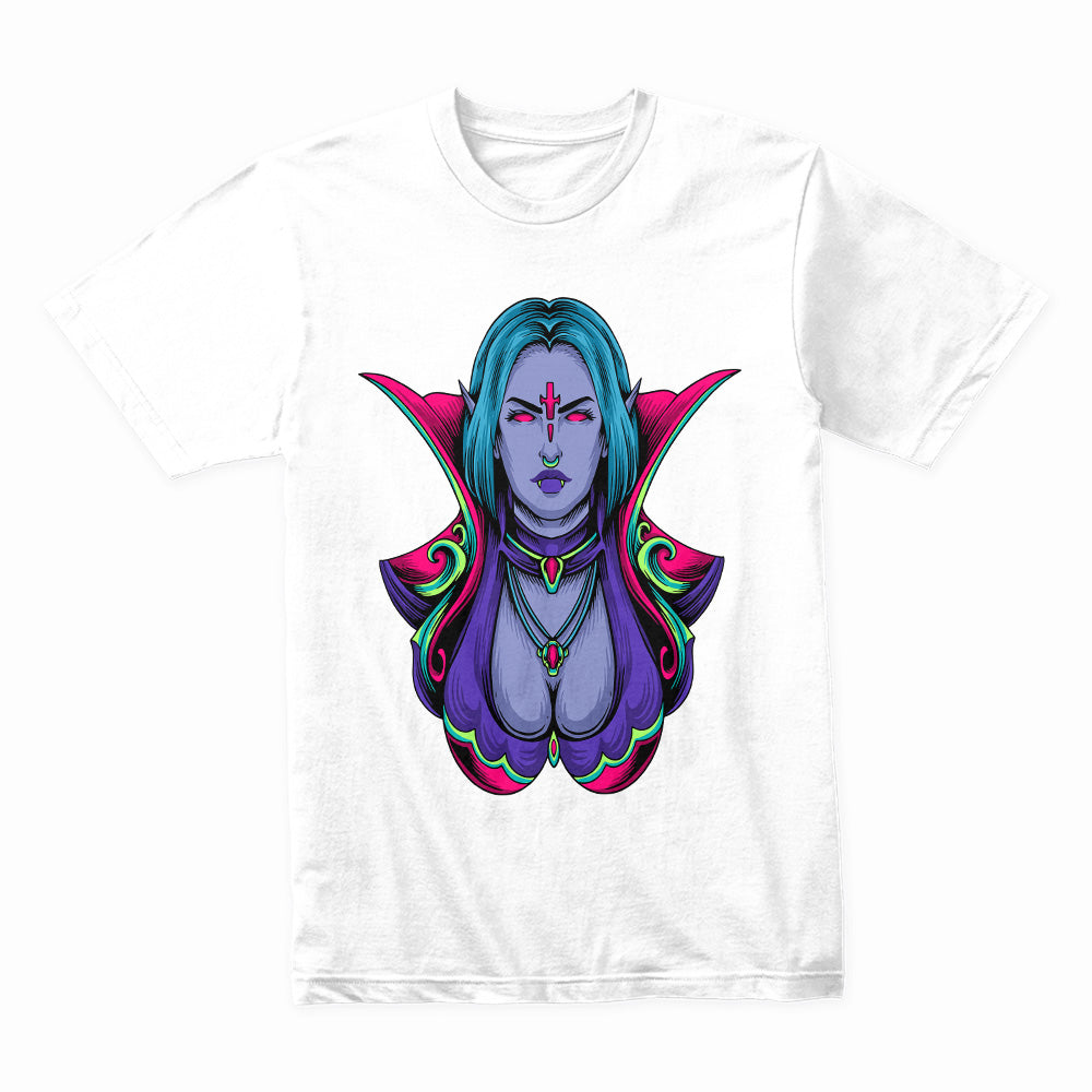 Sorceress of the Abyss: Neon Enchantress Tee