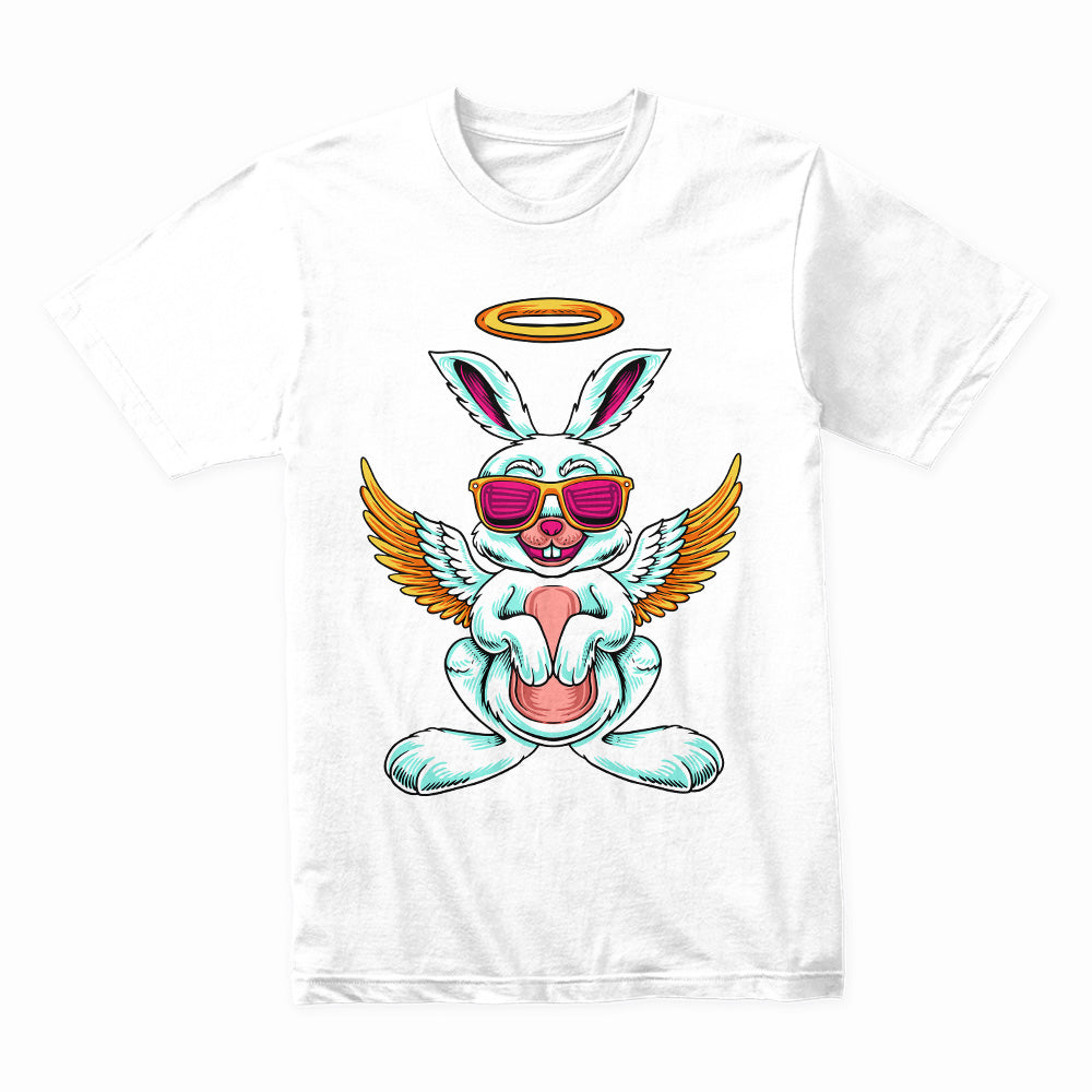 Heavenly Hop: Cool Angel Bunny Tee