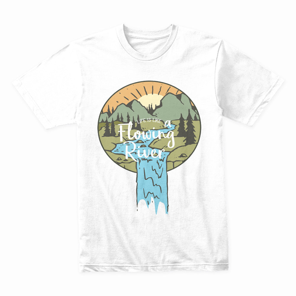 Flowing River - Journey of Life Tee