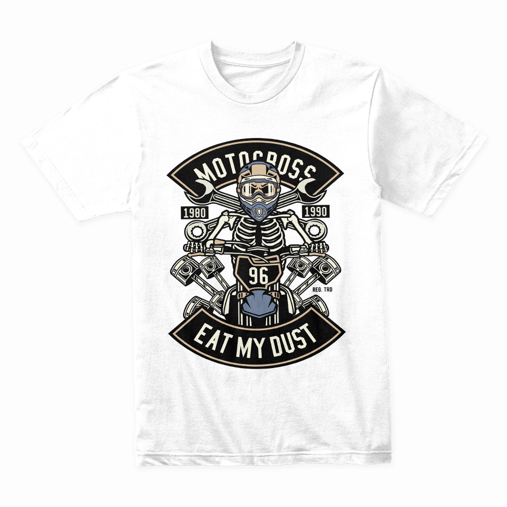 Dustborn Rider: Skeleton Motocross Legacy Tee