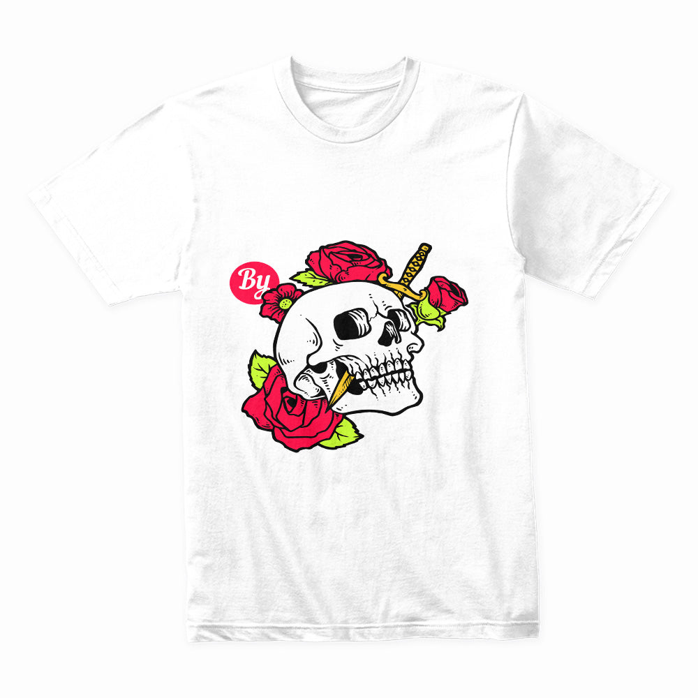 Death By His Grace Skull Tee