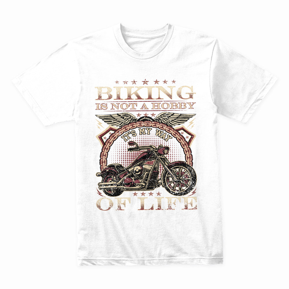 Biking Way of Life: Ultimate Rider's Statement Tee