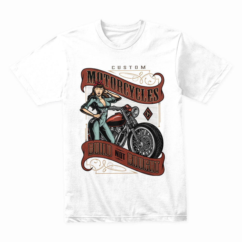 Built Not Bought: Custom Motorcycle Pride Tee