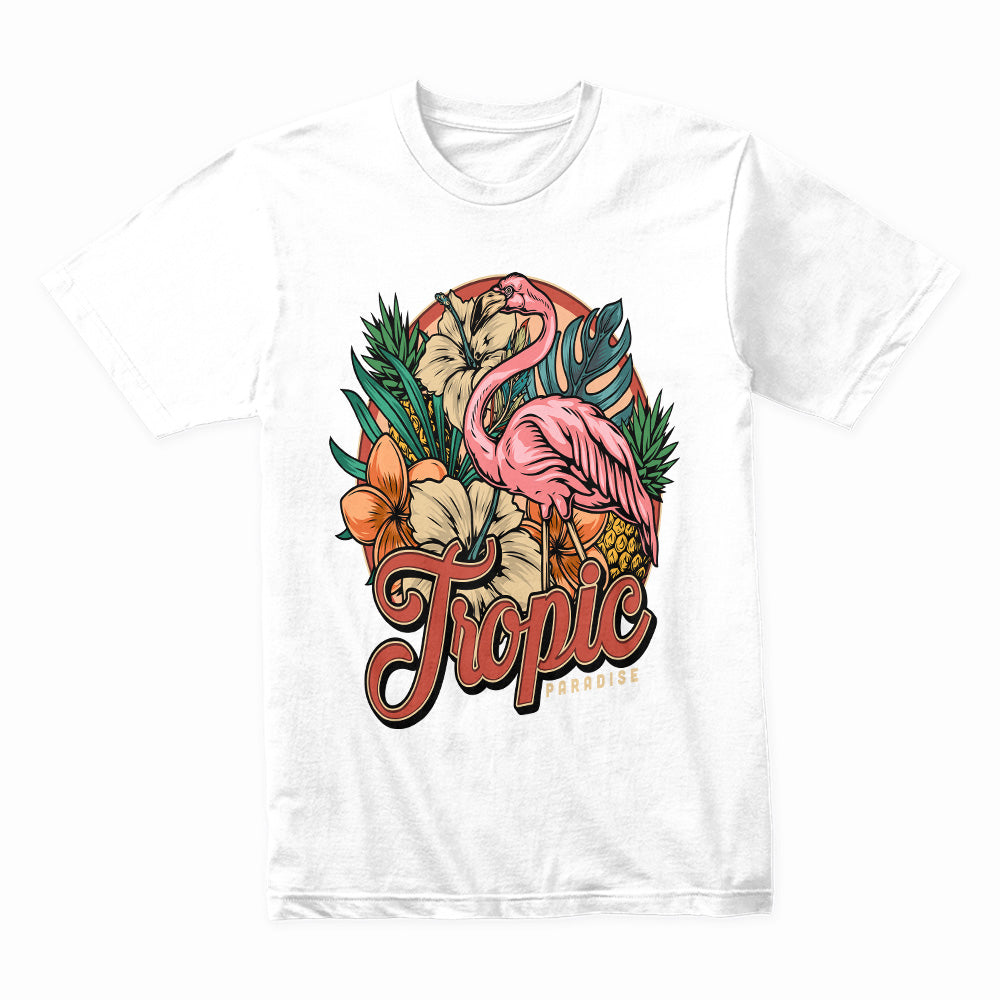 Tropic Paradise Flamingo Escape Tee