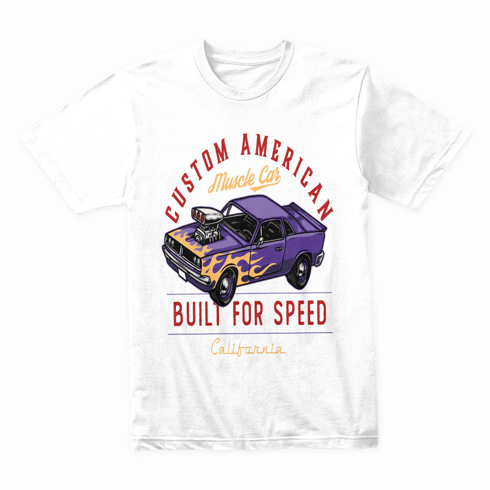 Built For Speed: American Muscle Car Tee