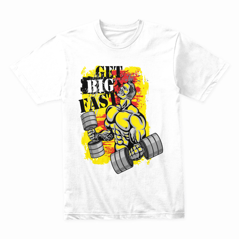 Get Big Fast: Power Pump Gym Tee