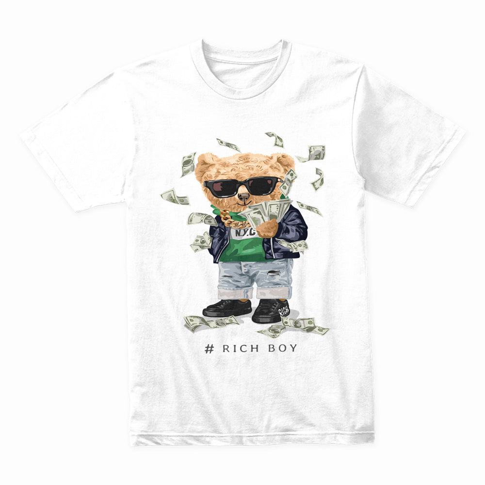Rich Boy Bear: Street Money Vibes Tee