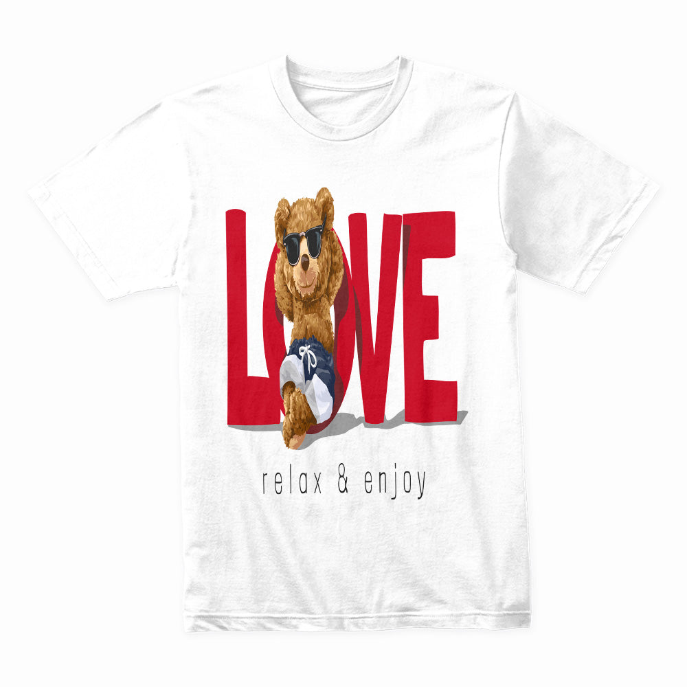 Cool Love Bear: Chill Vibes Tee