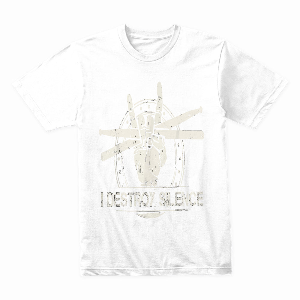 Destroy Silence: Drum Power Tee