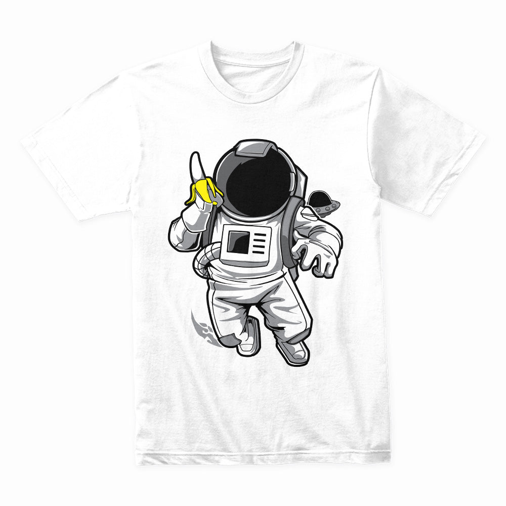 Cosmic Peel: Banana Astronaut Tee