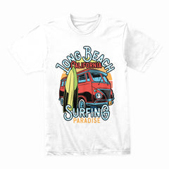 Surf Van Escape – Long Beach Paradise Tee