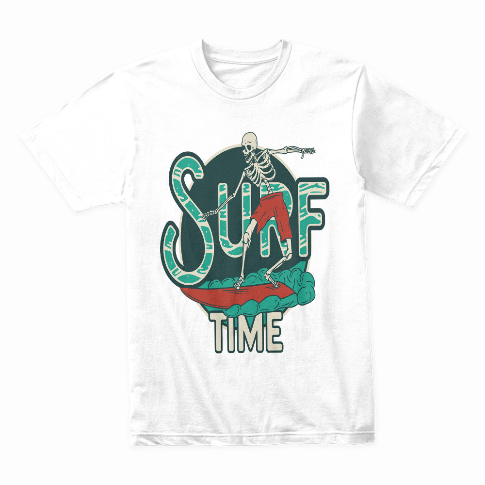 Eternal Wave – Skeleton Surf Time Tee