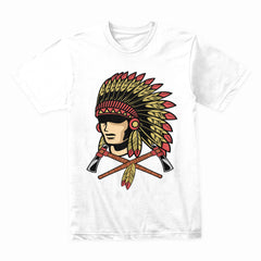 Heritage Valor – Tribal Warrior Crest Tee