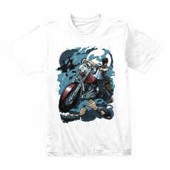 Midnight Escape – Zombie Rider Graphic Tee