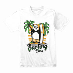 Surf & Chill – Panda Wave Rider Tee