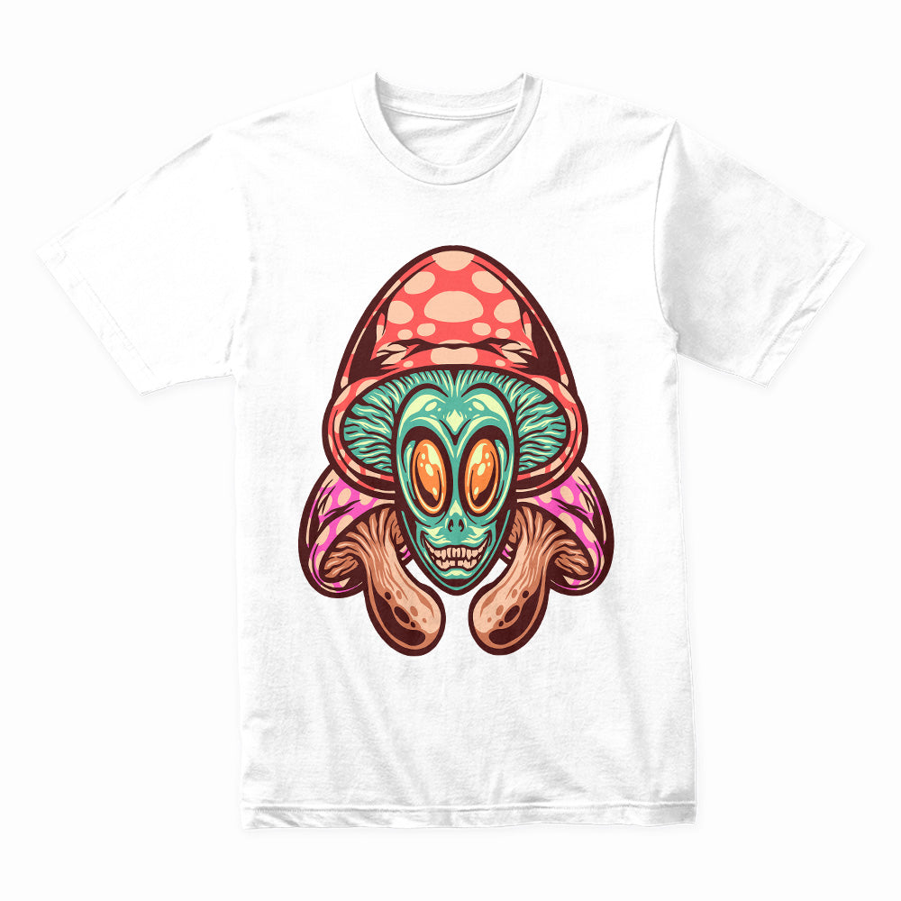 “Galactic Shroom Overlord” Psychedelic Alien Tee