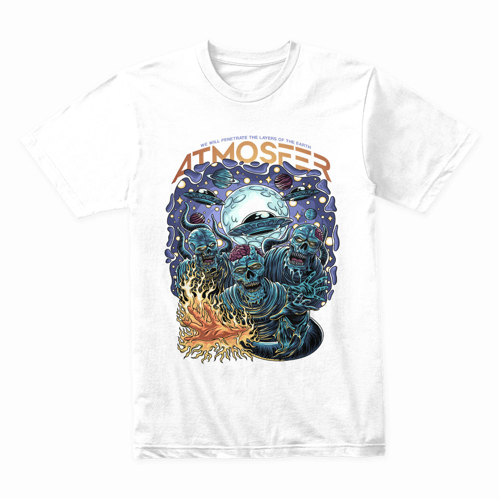 Atmosfer Invasion: Alien Zombie Apocalypse Tee