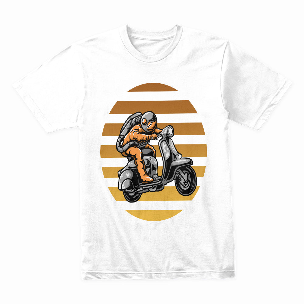 Solar Cruise: Astronaut on a Vespa Tee