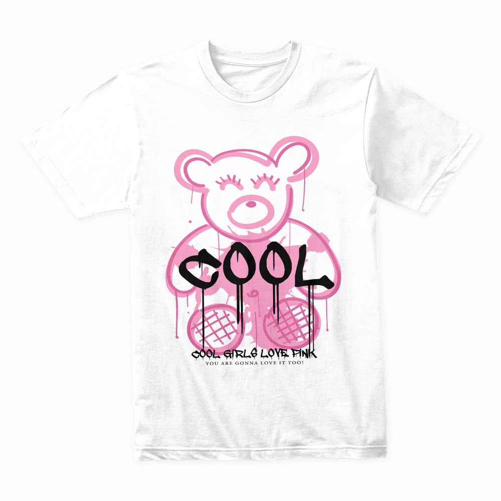 Cool Drip Bear – Pink Graffiti Queen Tee