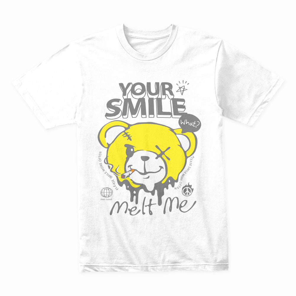 Melted Grin – Smile Drip Bear Tee
