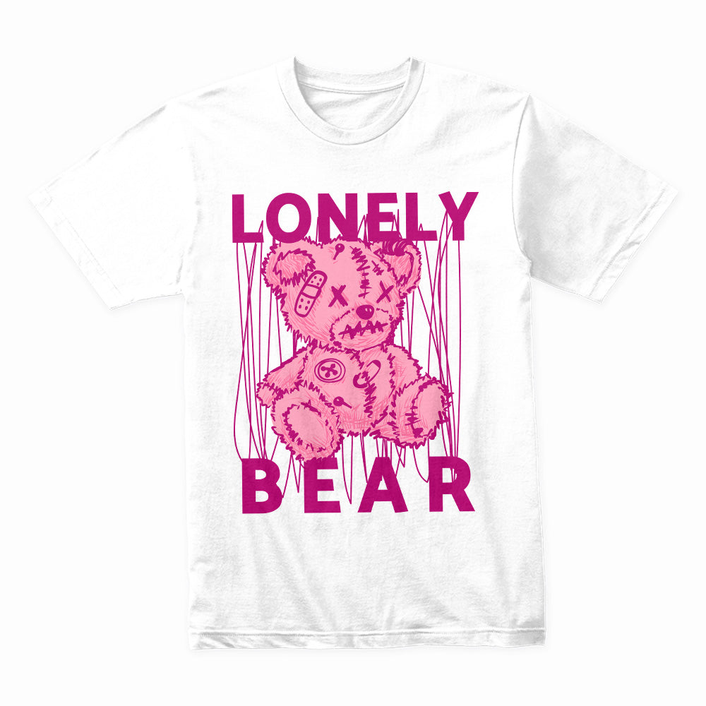 Lonely Strings – Stitched Silence Bear Tee