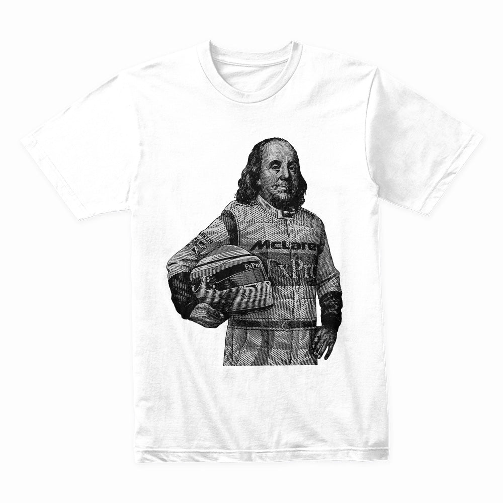 Franklin Speed: Enlightenment Racer Tee