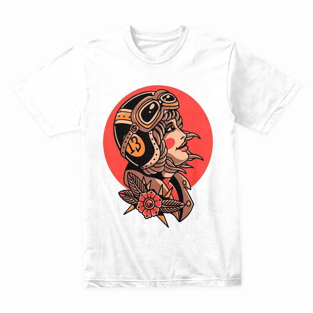 Iron Blossom: Rebel Rose Rider Tee