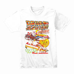 Drive to the Future Time Machine T-Shirt – Retro DeLorean 1985 Edition