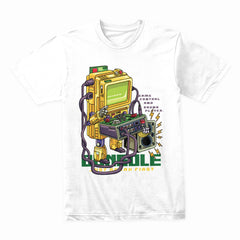 Game Console Robot Shirt