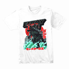 Enjoy Life Godzilla Shirt