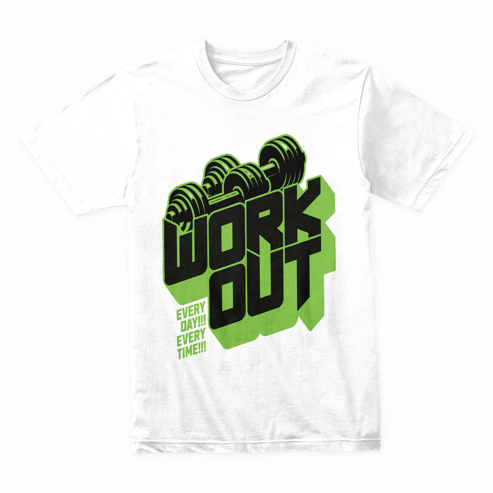 Workout Motivation Gym T-Shirt – Train Hard Every Day!