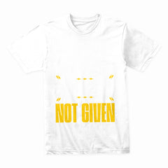 "Earned Not Given" Motivational Gym T-Shirt – Fitness & Workout Apparel
