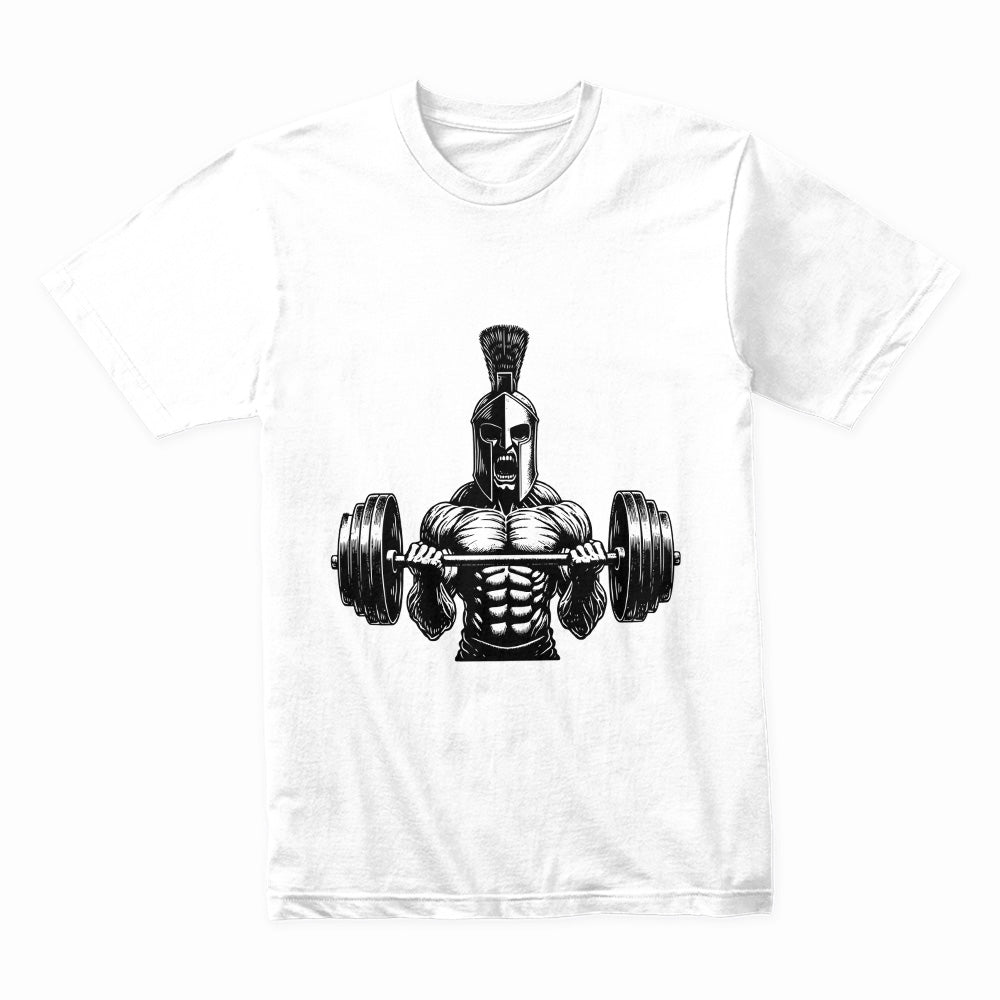 "Sparta Mode On" Warrior Gym T-Shirt – Train Like a True Spartan