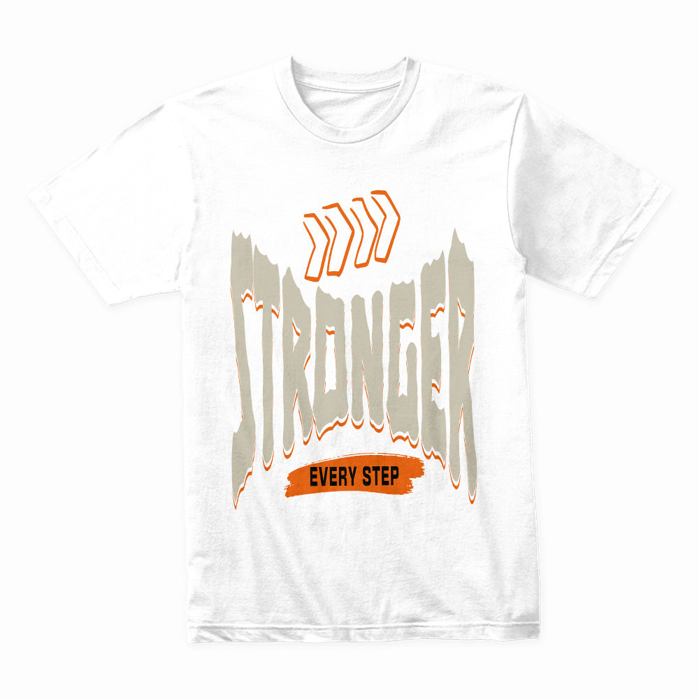 "Stronger Every Step" Motivational Gym T-Shirt – Push Forward & Level Up