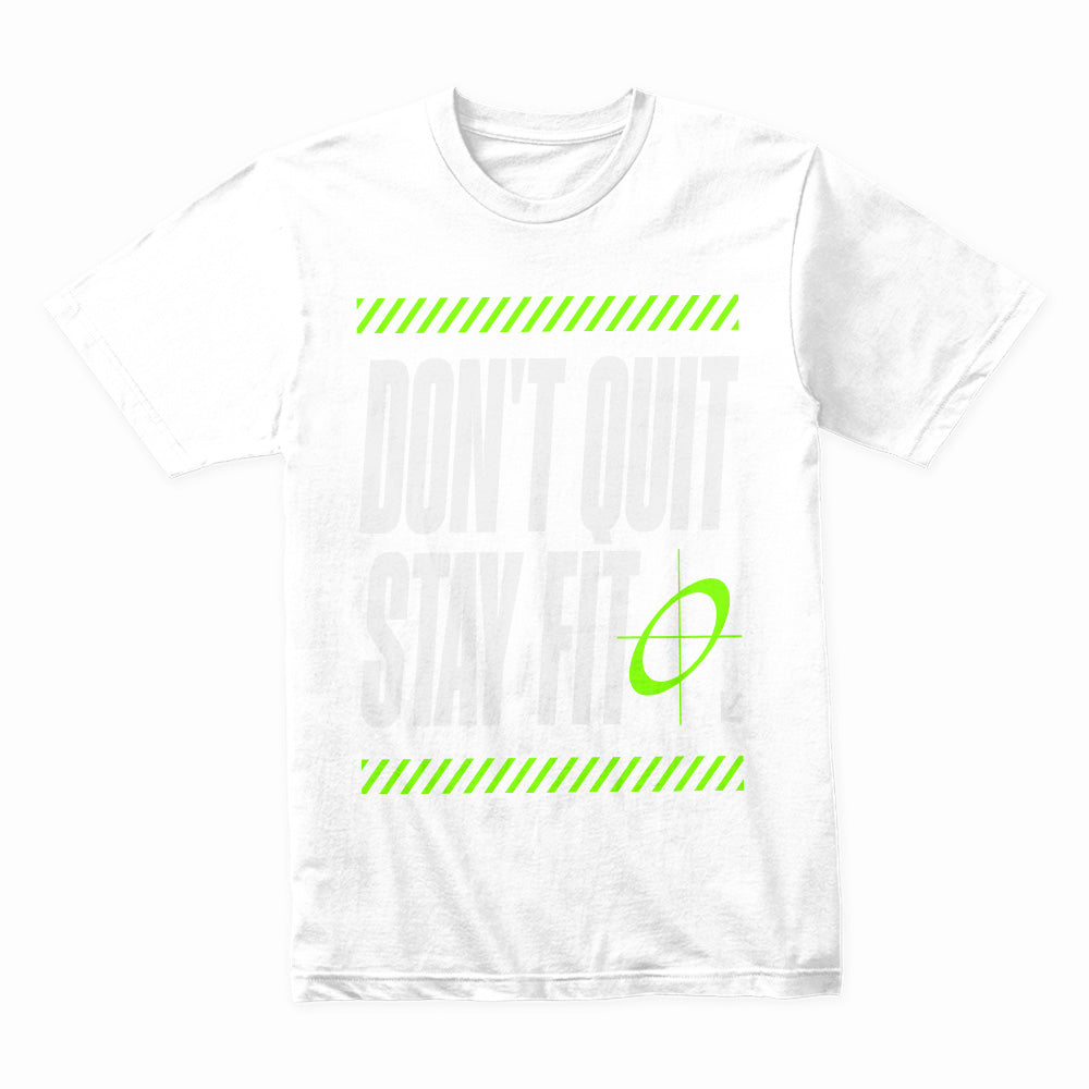 "Don't Quit Stay Fit Motivational Gym T-Shirt – Bold Fitness Apparel"