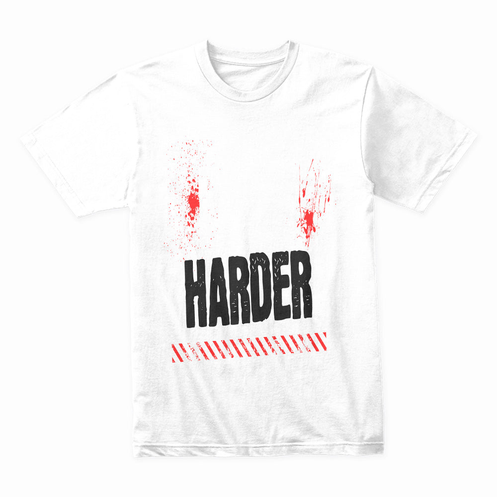 "Push Harder" Motivational Gym T-Shirt – No Limits, No Excuses
