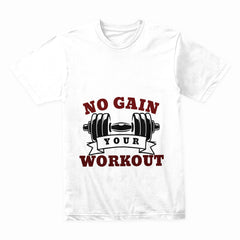 "No Pain, No Gain – Your Workout is My Warmup" Hardcore Gym T-Shirt