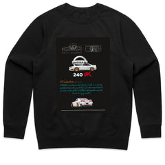 Nissan 240SX Drift King Blueprint T-Shirt – JDM Classic Engineering Tee