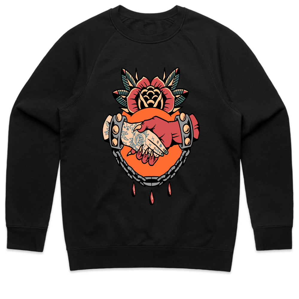 Unholy Pact: Tattooed Bond Streetwear Tee