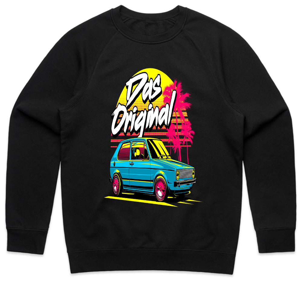 Das Original Retro VW T-Shirt — Neon MK1 Vibes Edition