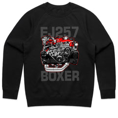 EJ257 Boxer Engine T-Shirt — Boosted Subaru Heart Edition